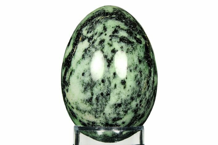 Polished Ruby Zoisite Egg - Tanzania #308704